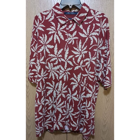 Tommy Hilfiger Other - 2-Tommy Hilfiger Polos-(Hawaiian-Red/Tan)-and-(Green)-(Decent)-(Size:2XL)-$20.00
